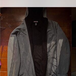 Kirkland Signature Gray Hooded Jacket